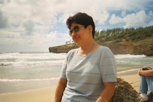Sholita on the beach
